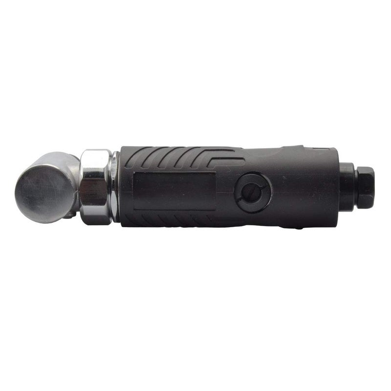PROSHI 1/4-Inch Air Die Grinder With Rubber Sleeve - 90 Degree Angle Mini Pneumatic Edge Series - Image 3